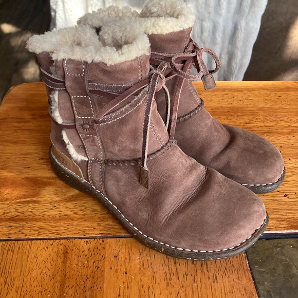 UGG Australia l La Jolla Winter Brown Boots/Booties - Picture 2 of 8
